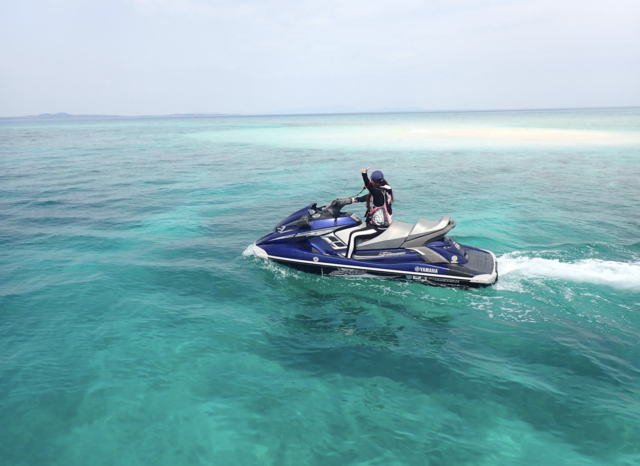 爽快感抜群！ジェットスキーレンタル＆シュノーケリング半日コース（ホテル送迎付き）