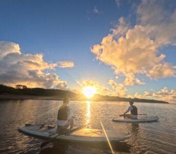 【石垣島】非日常的で開放感に満ち溢れる！サンライズSUPorカヌー＆幻の島上陸＆シュノーケリングツアー＜送迎付き＞