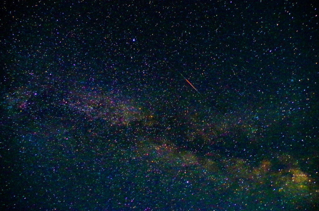 ナイトツアーで見られる満天の星