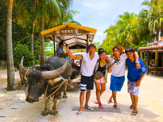 水牛車観光　石垣島　服装