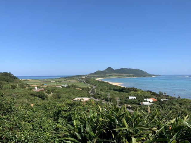 野底岳展望台から見える景色