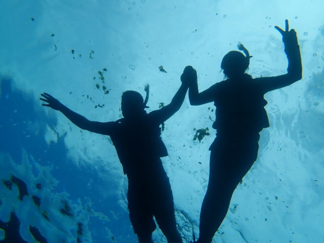 石垣島の青の洞窟