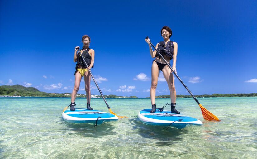 石垣島　川平湾　SUP