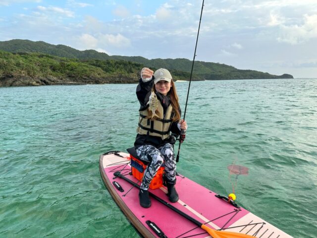 SUP釣り、SUPフィッシング