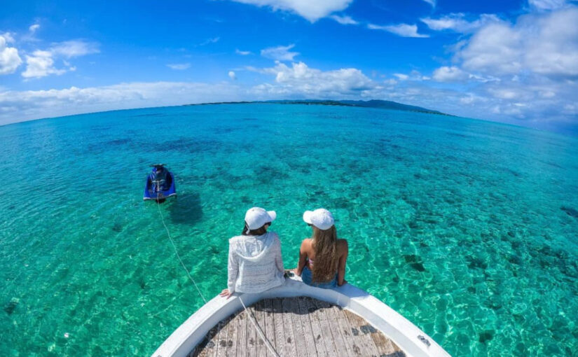 マリンスポーツ、石垣島の海、女子旅