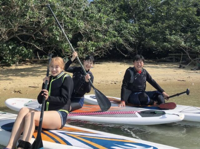 【小浜島/1日】小浜ブルーの海を満喫☆絶景SUPクルージング150分＆島の暮らしに触れる海の家でのんびりツアー★海水浴も可能！