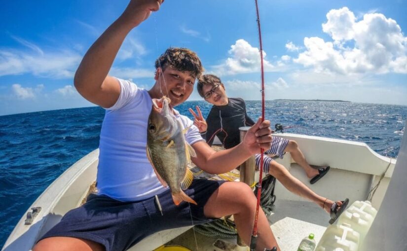 パナリ島釣り