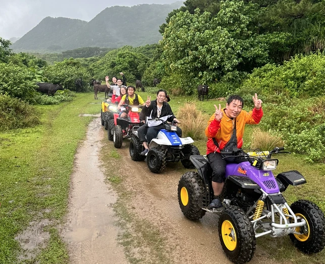 【石垣島/北部】四輪バギー1時間コース☆絶景スポットをワイルドに巡ろう♪行きたい場所リクエストOK！2人乗り可能（No.288）