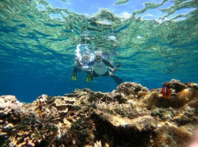 【西表島＋鳩間島 】1日貸切チャーター／シュノーケルプラン☆西表島と鳩間島を満喫！SUPやBBQも♪ランチ＆写真付き（No.280）