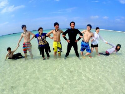 【石垣島/1日】5歳から参加可能◎幻の島上陸＆シュノーケリング＆マリンスポーツ10種類以上遊び放題コース★《器材レンタル無料・送迎付き》