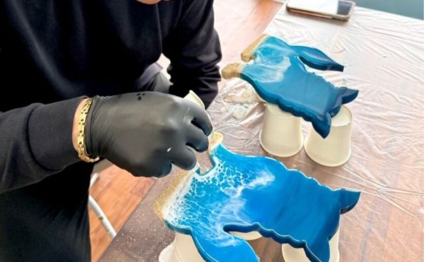 レジンアート シーサー