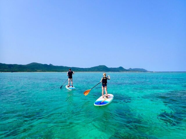 ビーチ　ヨガ　SUP