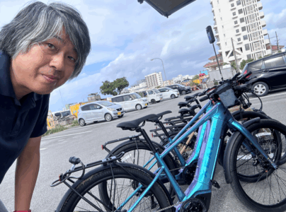 石垣島の街中を自転車で探索するツアー