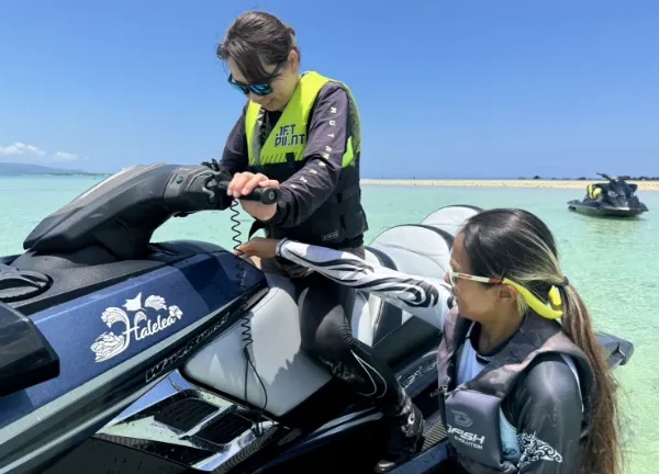 【石垣島/約20分】初めてでもOK◆水上バイク操縦体験!免許なしで楽しめる爽快ジェットツアー《前日予約可能》(No.280)