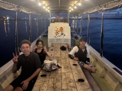 釣りを楽しむ人