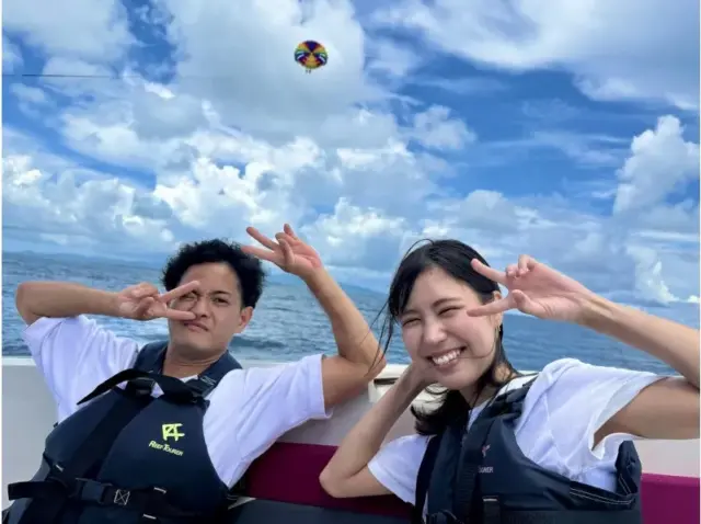 石垣島 パラセーリング 空