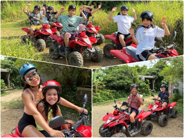 【石垣島/1時間】3000坪農園をバギーで走るサクッと60分コース♪大自然をワイルドに駆け抜けよう★《免許不要・カッパ＆長靴無料》（No.242）