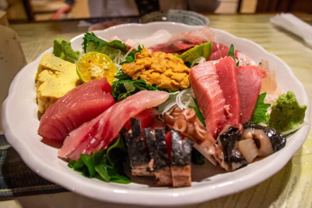 石垣島　魚料理　お刺身