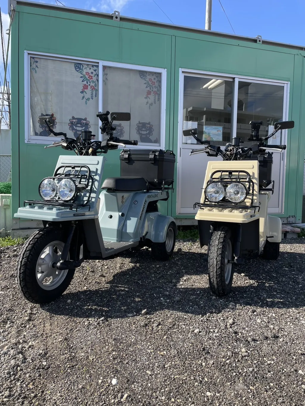 【石垣島・レンタカー】小型スクーター◆ホンダジャイロX《AT/1人乗り用》当日12時まで予約OK☆【マリンスポーツ用品レンタルあり・送迎無料】（No.r-48）