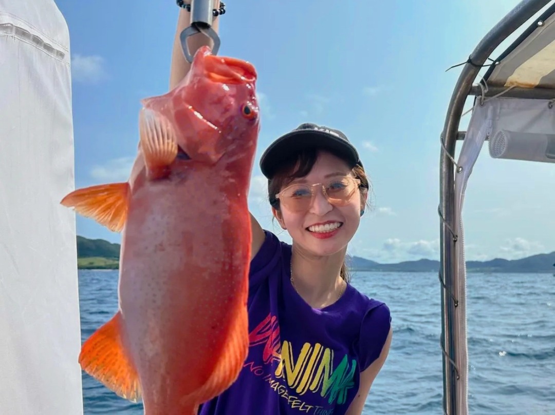 【石垣島/1日】のんびり狙う石垣島の巨大魚！初心者も大歓迎の1日泳がせ釣りコース☆【手ぶらOK・居酒屋で調理可能】（No.540）