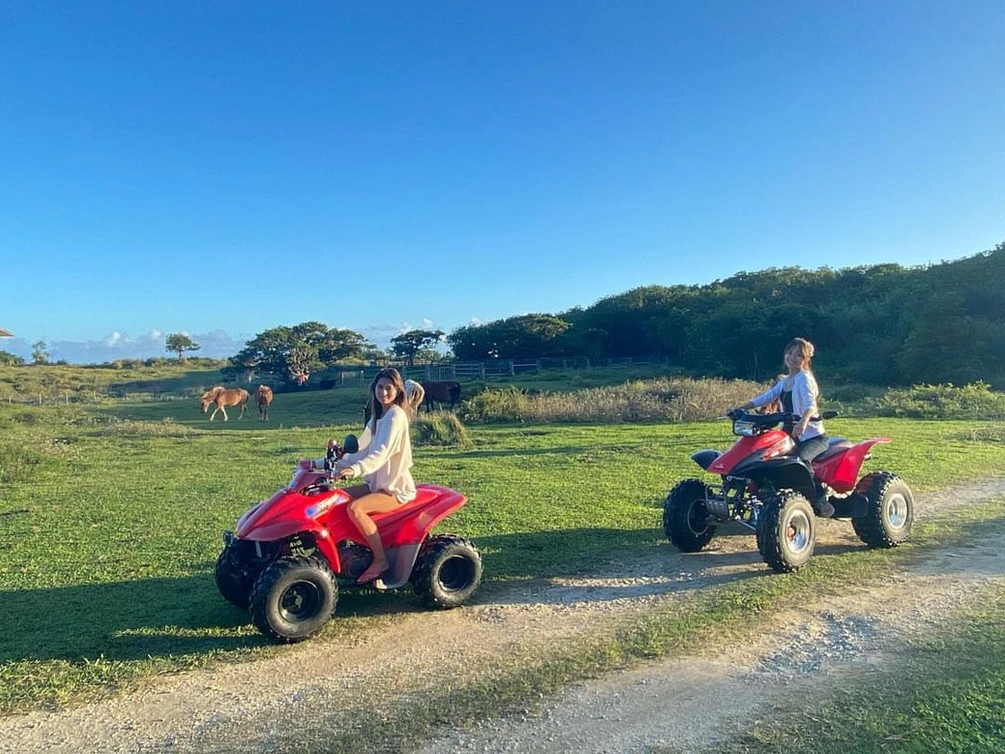 【石垣島/北部】四輪バギー2時間コース☆絶景スポットをワイルドに巡ろう♪行きたい場所リクエストOK！2人乗り可能（No.287）