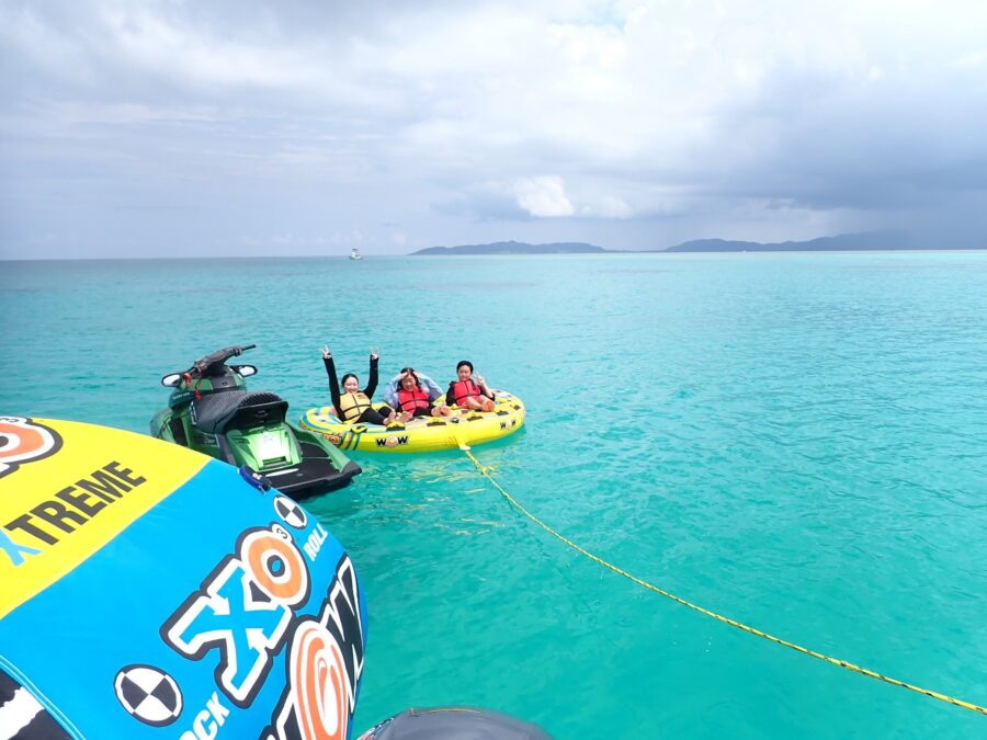 【石垣島/約3時間】心躍る半日を☆幻の島上陸＆シュノーケル＆マリンスポーツ遊び放題コース（No.578）