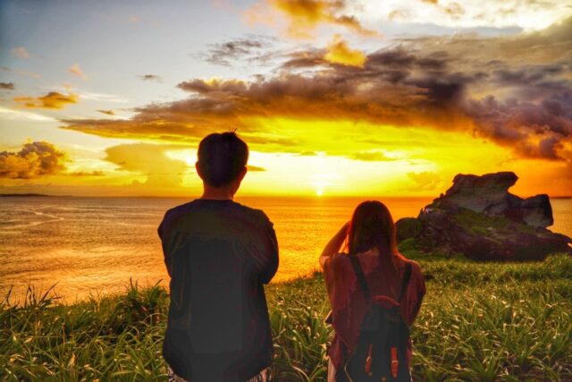 石垣　サンセットフォト