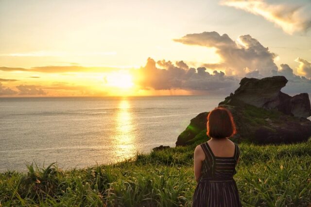 石垣　サンセットフォト