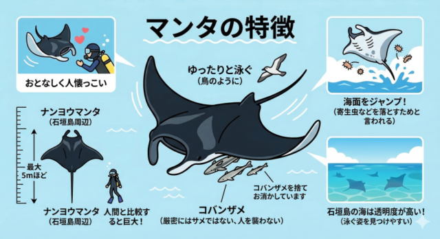 マンタ特徴