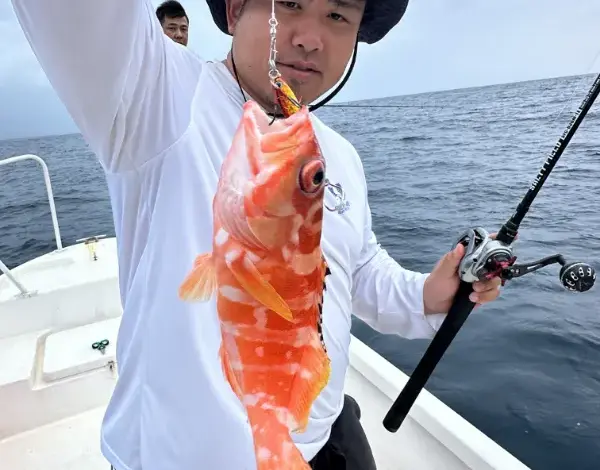 ガイド付きで、初めての釣りでも安心