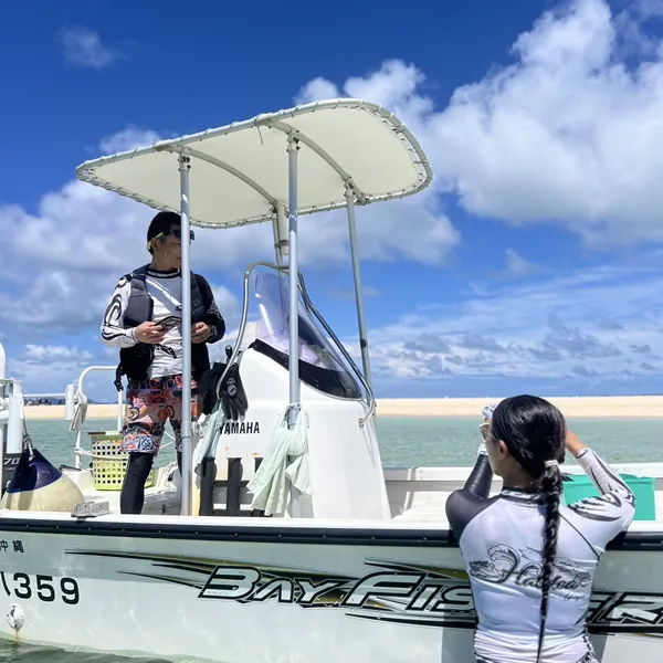 【石垣島/1日】1日満喫!ガイド付きで釣り初心者でも安心♪チャーター船で行く!貸切釣りツアー☆釣りたい魚を相談可能◎《前日予約OK》(No.283)