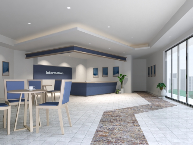 石垣島 格安ホテル ロビー