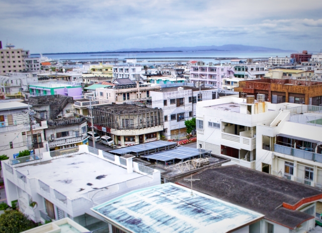 石垣島 街並み 格安ホテル