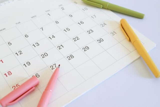 カレンダー スケジュール