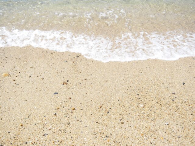 砂浜　海　ビーチ