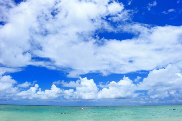 米原ビーチ 石垣島 海