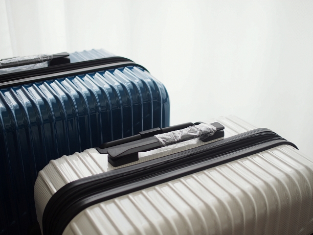 西表島へのフェリー旅に持っていく旅行用キャリーバッグ。