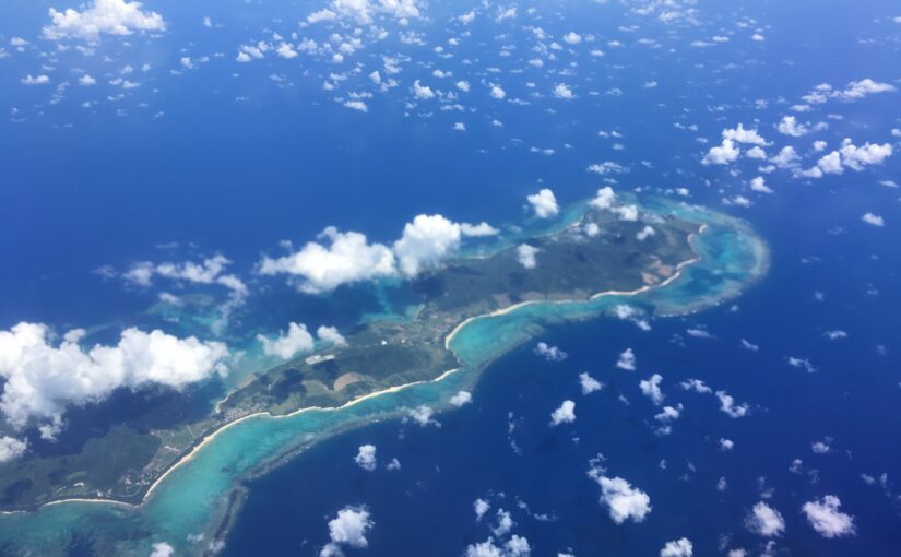 石垣島　上空写真