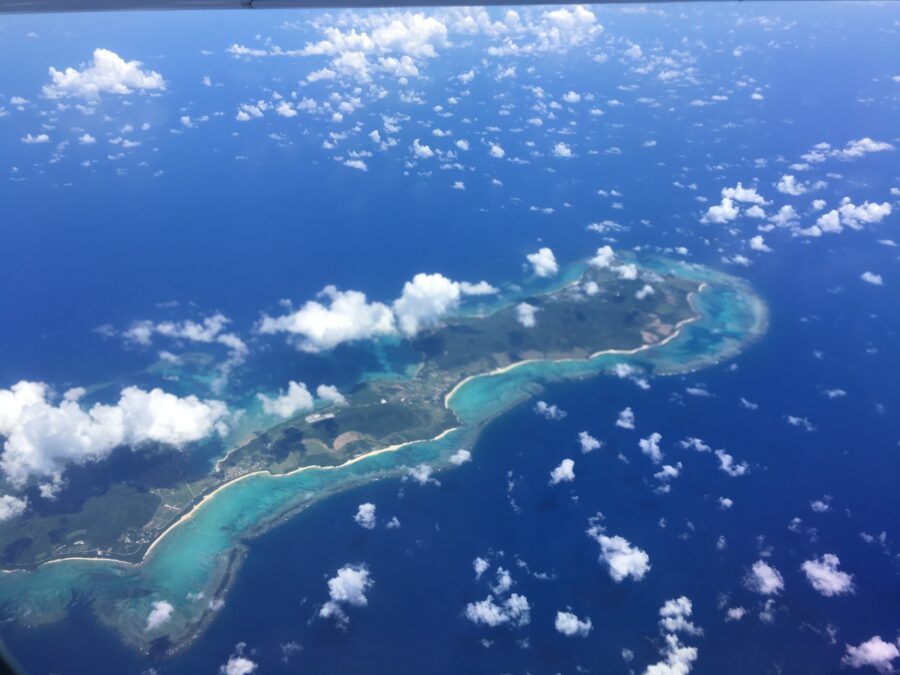 石垣島　上空写真