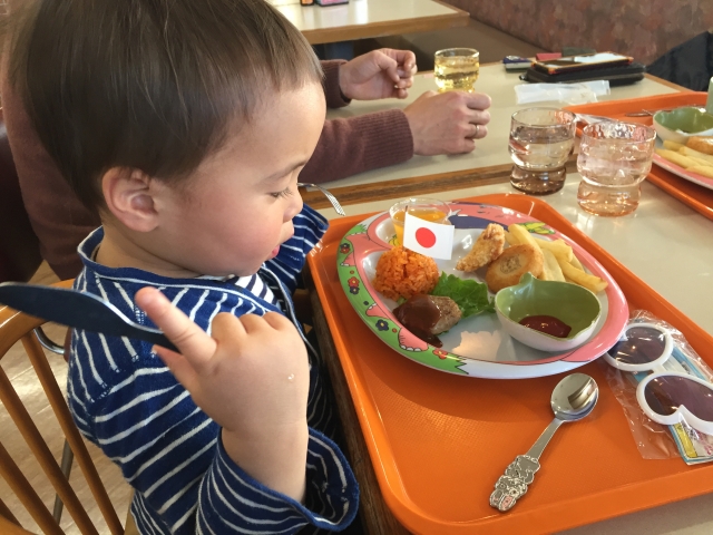 子連れディナー