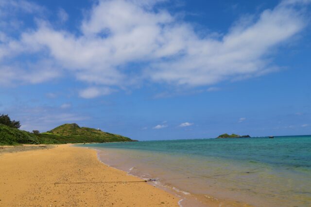 平久保崎灯台近くの絶景ビーチ
